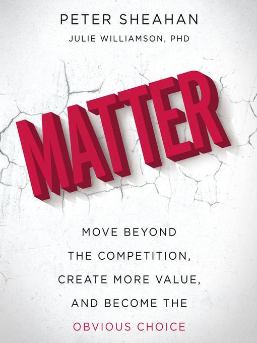 Title details for Matter by Peter Sheahan - Available